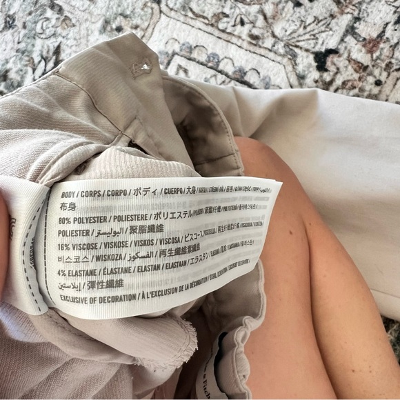 Abercrombie & Fitch Classic Trouser Pant- Light Beige- 25S/0S - Picture 6 of 8